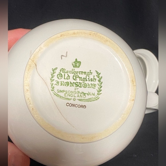 Teapot Vintage Simpsons potters Concord ironstone coffee pot - Picture 8 of 10